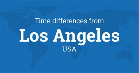 Time Difference between Los Angeles, CA and Philippines.